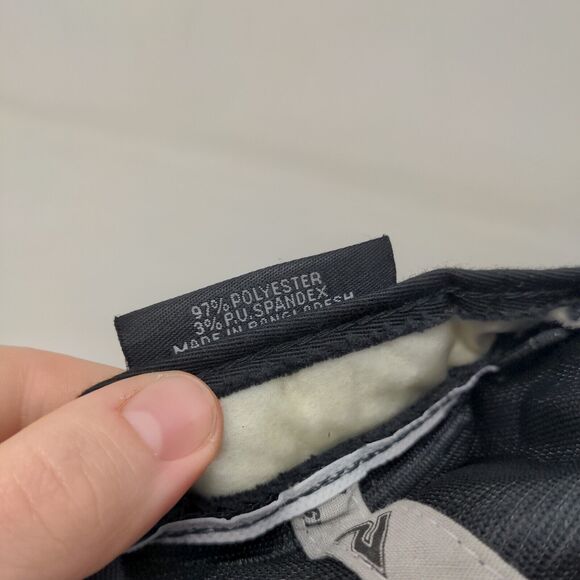 Pacific Headwear Men's Strapback Hat Black Embroidered Optimist Logo - Picture 9 of 9